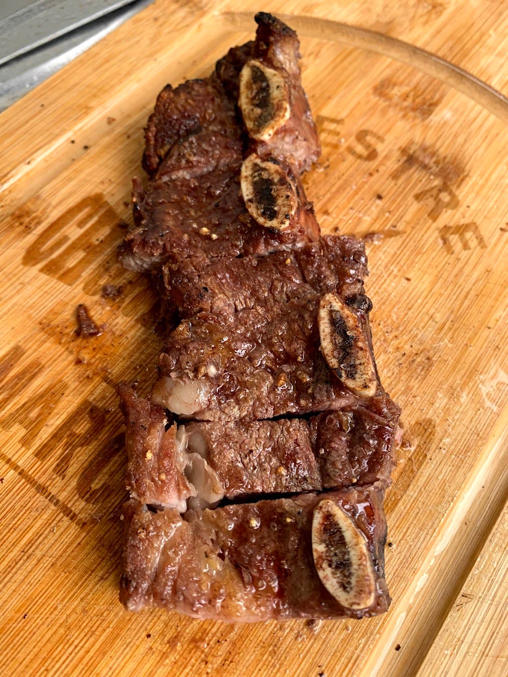 Seared picanha — Parrilla Defumada seasoning